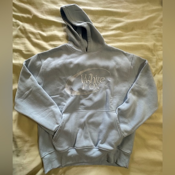 Revolve Around Me Oversized Hoodie Baby Blue - Picture 2 of 5